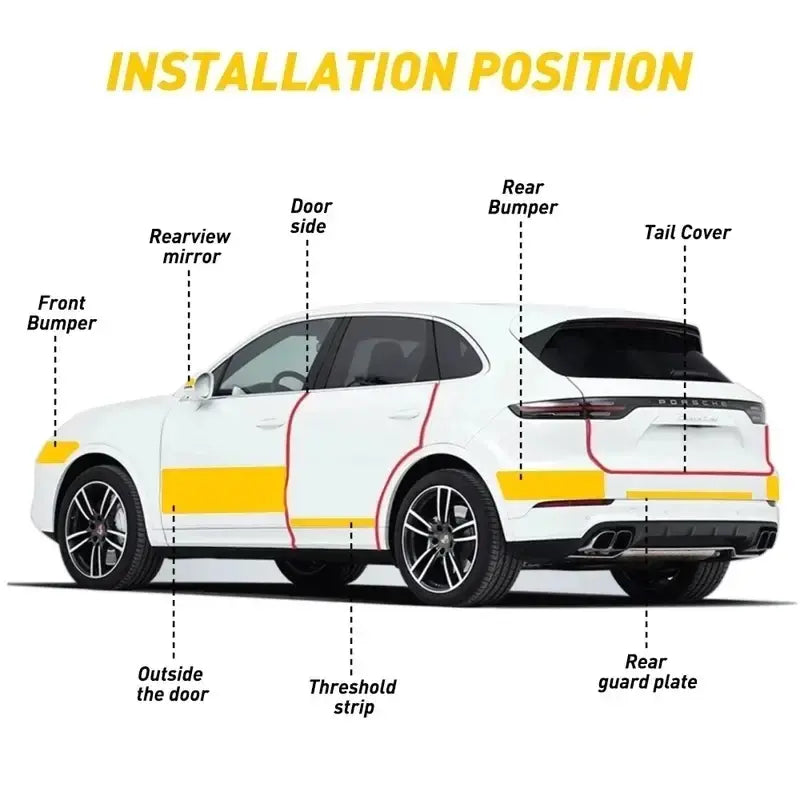 Autocollant De Voiture Vn Vibre De Darbone 3D