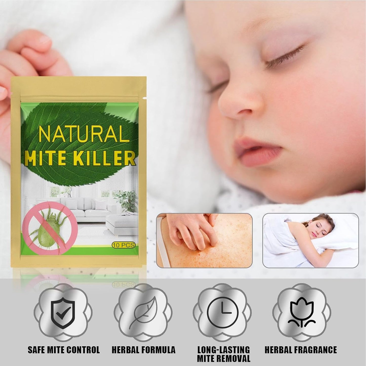 Traitement Anti-Acariens Pour Literie Et Textiles