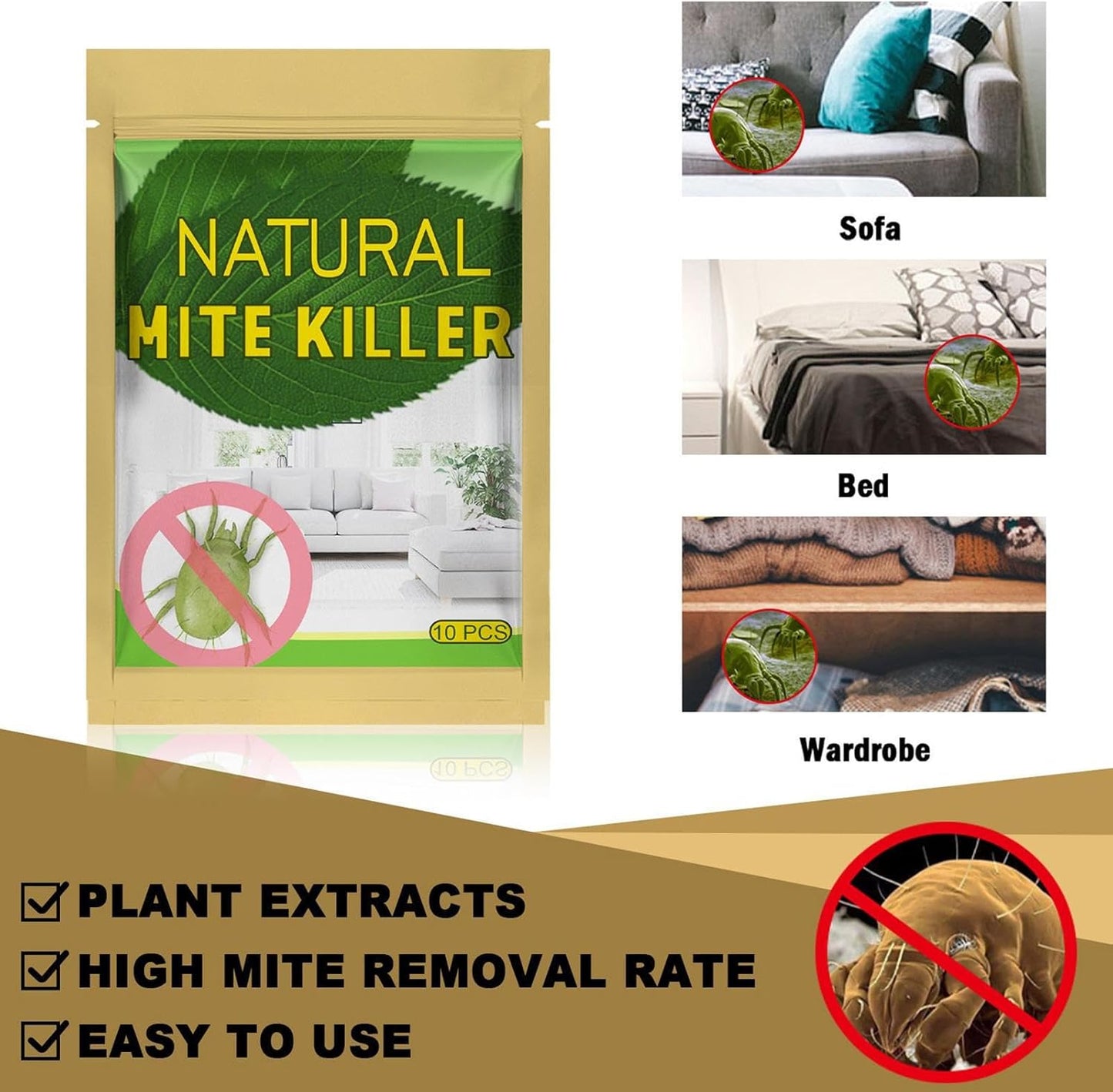 Traitement Anti-Acariens Pour Literie Et Textiles