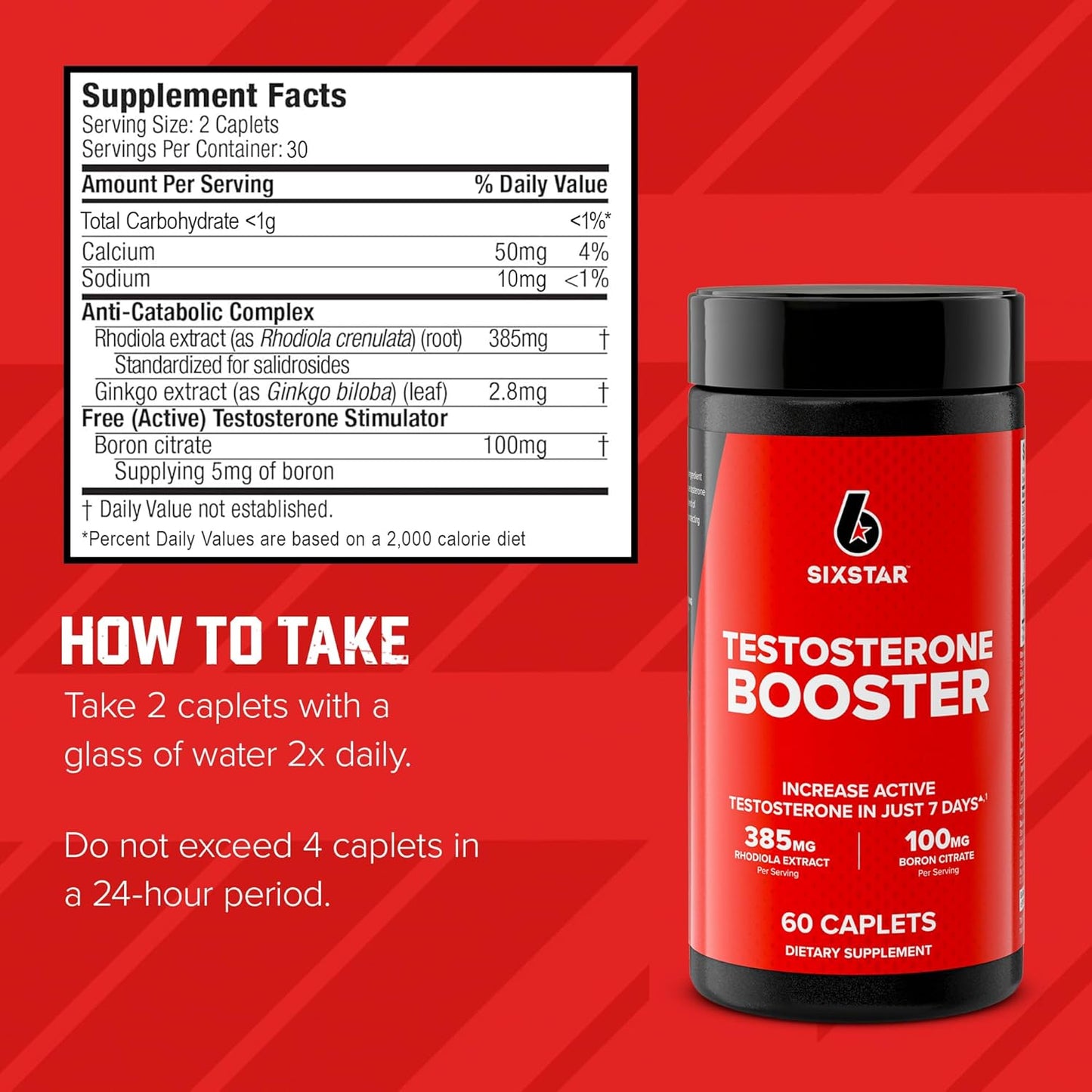 Booster de testostérone Six Star Muscletech